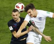 Football: Croatia vs England at World Cup